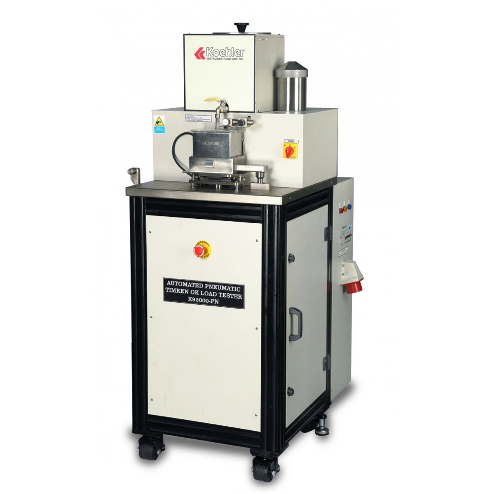 Imagem do Produto Equipamento para teste de extrema pressão - Timken - 115V 60Hz - Modelo K92005 - KOEHLER INSTRUMENT - ASTM D2509 ASTM D2782