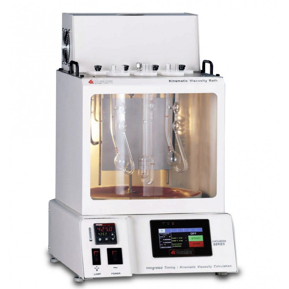 Imagem do Produto Banho de viscosidade cinemática de alta temperatura HKV4000 com temporização digital integrada - Modelo K23802 - KOEHLER INSTRUMENT - 115V 60Hz