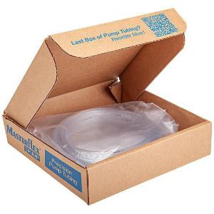 Imagem do Produto Tubo de bomba, silicone curado com platina, diâmetro interno de 2,06 mm; 15,2 metros (50 pés)Tamanho do Tubo C/L: 22 - MASTERFLEX - MFLX96409-42