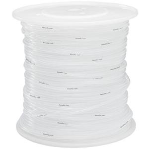 Imagem do Produto Tubo de transferência, Translúcido, silicone curado com platina, 1/16" ID x 1/8" DE; 152 metros (500 pés),