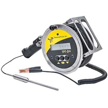 Imagem do Produto Termômetro com Sonda tipo carretel 50 pés -  TP7D-050-SW-SM - THERMOPROBE
