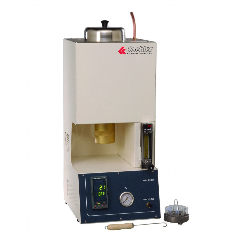 Imagem do Produto Aparelho de Microresíduo de carbono 230V 50/60Hz - Modelo K41100 - KOEHLER INSTRUMENT - ASTM D4530
